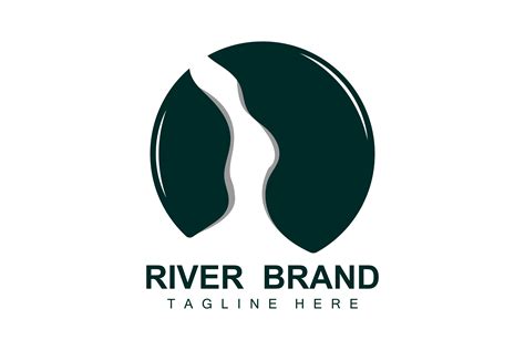 River Logo Design River Creek Vector Graphic By May Graphic · Creative