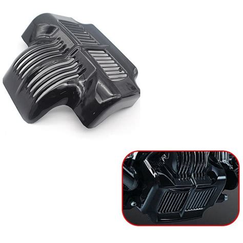 Motorcycle Oil Cooler Cover For Touring Road King Electra Street Glide