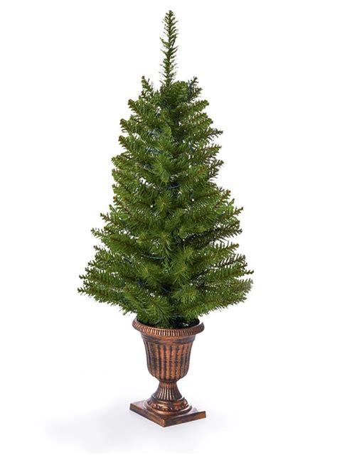 3 Tribeca Spruce Blue Small Tree 70 Led 3d Battery Operated