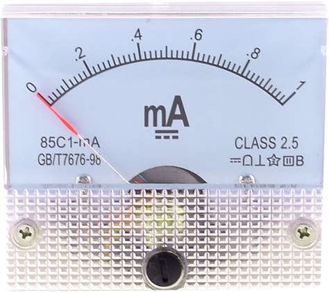 Klasse Genauigkeit Dc Ma Analog Current Panel Meter Amperemeter