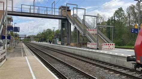 Darum ist Fußgängerüberführung am Bahnhof Hasbergen gesperrt NOZ