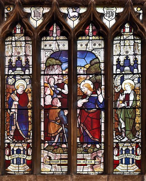 Caistor, SS. Peter & Paul, South Aisle, Window - Society for