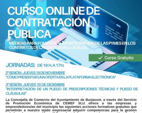 Burjassot continua formant gratuïtament a les seues empreses i