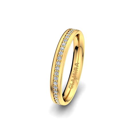 Compre Anillo De Boda Classic Choice 3 Mm En 0 3 Quilates 14k Oro