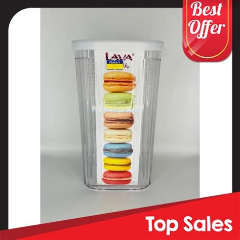 Ready Stock LAVA Canister Multipurpose Plastic Airtight Food