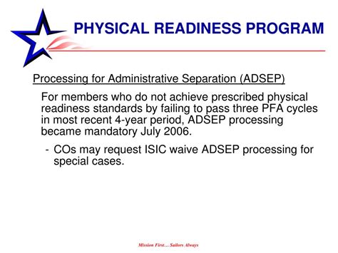 Ppt Physical Readiness Policy Opnavinst 6110 1h Powerpoint