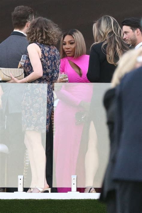 Photo Serena Williams Les Invit S Lors De La C R Monie De Mariage