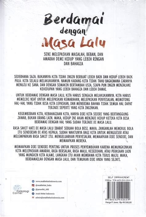 Berdamai Dengan Masa Lalu Mojokstore