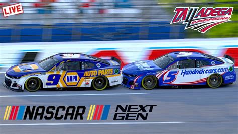 Nascar Cup Series Next Gen Iracing Talladega Youtube