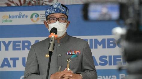 Ridwan Kamil Klaim Ppkm Di Jabar Berhasil Meski Kasus Covid Masih