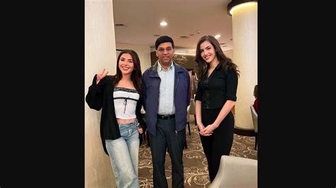 Alexandra Botez Shares Pic With Sister Andrea Botez Viswanathan Anand