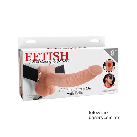 Arnés con Dildo y Testículos Fetish Fantasy Series 9 Strap On