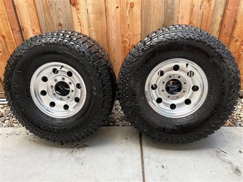 For Sale 4 Falken Rubitek 35 Tires On 16 8 X 170 Chrome Rims Expedition Portal