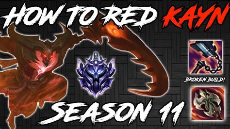 5 Tips Every Red Kayn Player Needs To Know League Of Legends Rhaast