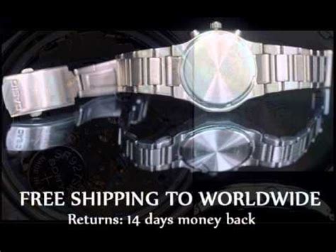 CASIO EDIFICE WR 100M CHRONOGRAPH - YouTube