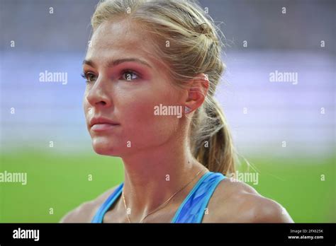 Darya Klishina Russia Silver Medal Long Jump Women Final Iaaf Athletics World