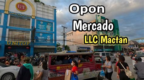 New Opon Mercado Lapu Lapu City Mactan Cebu Province Opon Mactan