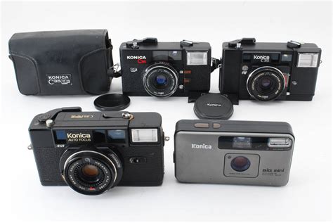 【傷や汚れあり】★訳あり特上品★ コニカ Konica Standa Big Mini Bm 201 C35 Af C35 Ef C35