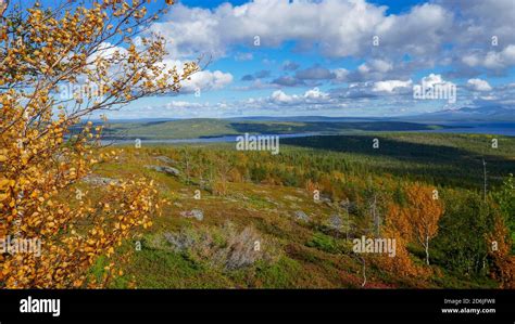 The Stunning Nature Of The Russian North Tundra Murmansk Region Magnificent Autumn In