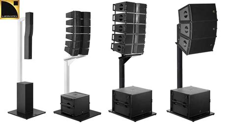 Lusaka Sound System Rentals Set L Acoustics Arcs Wide Line