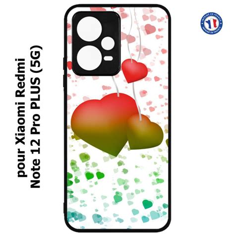 Coque Noire Personnalisée Pour Smartphone Xiaomi Redmi Note 12 Pro Plus