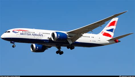 G ZBJK British Airways Boeing 787 8 Dreamliner Photo By Andrzej