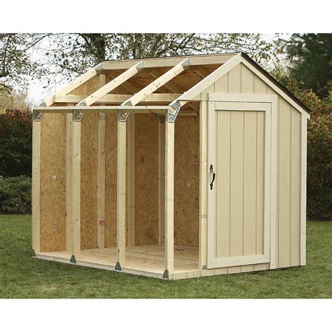 Hopkins Shed Kit for Peak Roof & Reviews | Wayfair