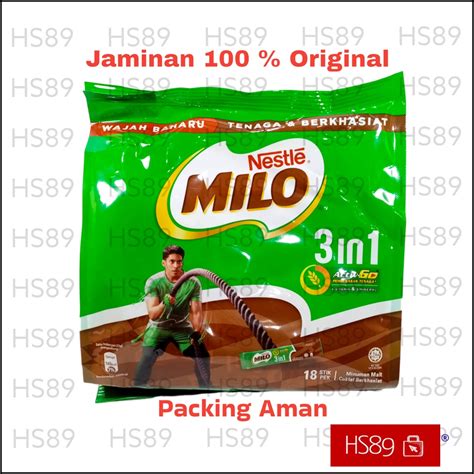 Jual Milo In Stik Malaysi Milo Sachet Milo Stick Malaysi