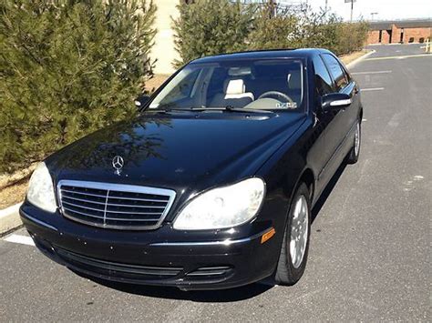 Sell Used 2003 Mercedes Benz S430 In Quakertown Pennsylvania United