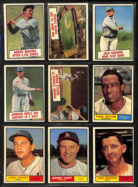 Lot Detail Lot Of Different Topps Baseball Cards W Clemente