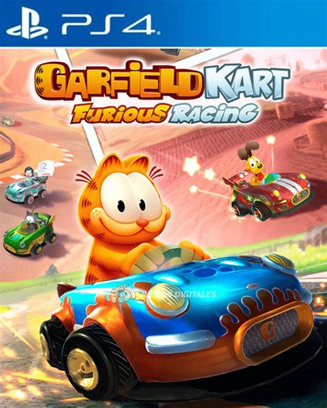 GARFIELD KART FURIOUS RACING PS4 Juegos Digitales Venezuela