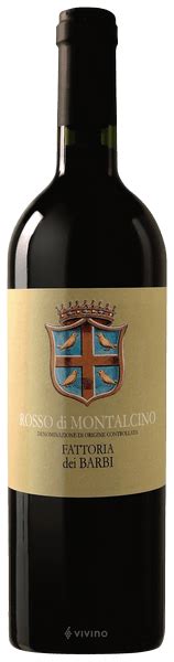 Fattoria Dei Barbi Rosso Di Montalcino Vivino Us