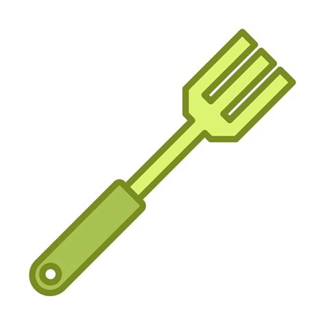 Fork Icon Suitable For A Wide Range Of Digital Creative Projects