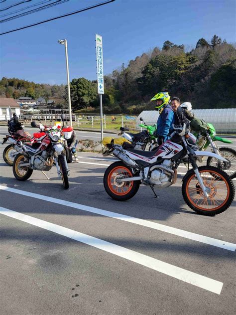 Gori3さんの投稿した愛車情報serow 250 今日は五人、女子も居たのでゆるふわツーで｜バイクのカスタムツーリング情報