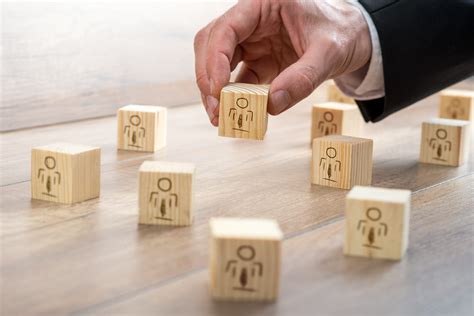 Blocks for Customer-Managed Relationship Concept - Education Conference