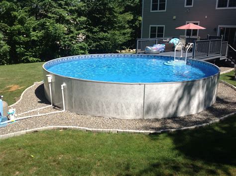 Concrete Above Ground Pools How To Excavate The Hole For The Swimming