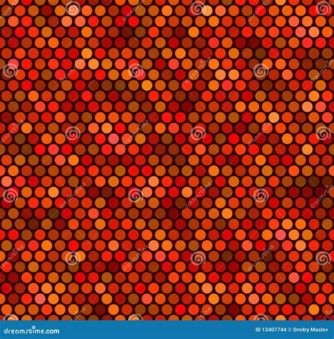 Seamless Red Dot Pattern Stock Vector Illustration Of Texture 13407744