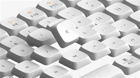Беспроводная низкопрофильная клавиатура Lofree Flow100 White — купить ...