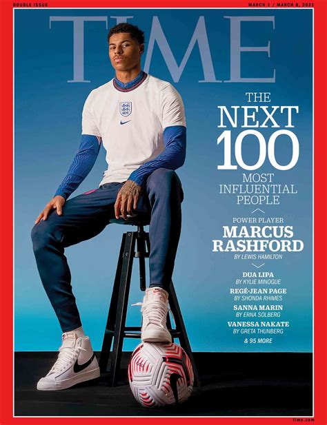 Marcus Rashford Appears On Cover Of Time Magazine Soccerbible