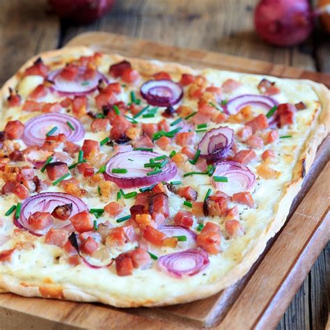 Low Carb Rezept Des Tages On Instagram Low Carb Flammkuchen Zutaten