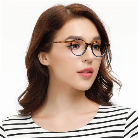 Lady Handmade Acetate Fashion Optical Frame Chunky High Quality Pf