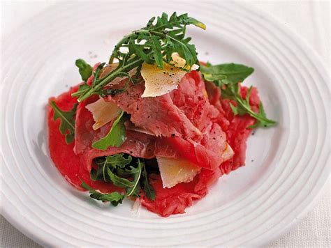 Ricetta Carpaccio Di Vitello Con Rucola E Grana Donna Moderna