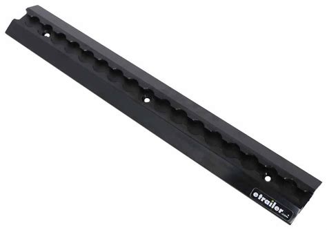 Tow Rax L Track Tapered Anodized Black Aluminum 18 Long Tow