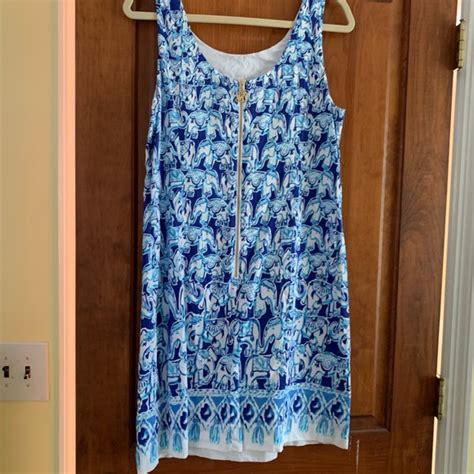 Lilly Pulitzer Dresses Lilly Pulitzer Cathy Shift Get Trunky Rare