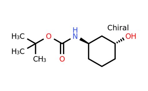 CAS 1638744 95 2 1R 3R 3 Hydroxy Cyclohexyl Carbamic Acid Tert