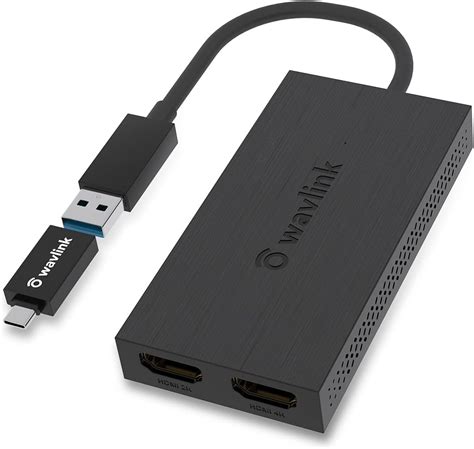 Amazon Wavlink Usb To Dual Hdmi Uhd Universal Video Graphics