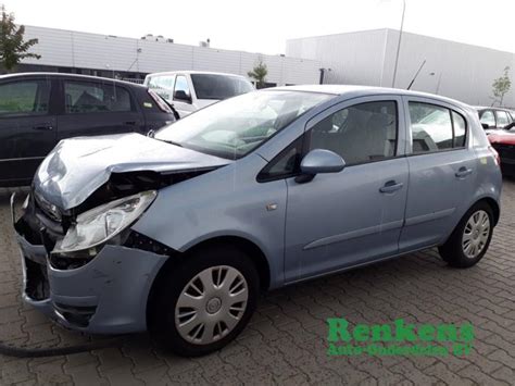 Opel Corsa D 1 4 16V Twinport Sloopvoertuig 2007 Blauw