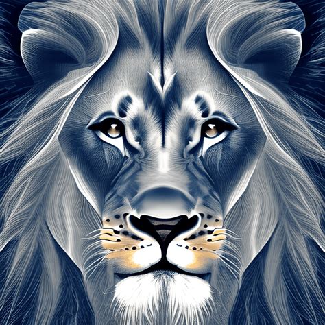 Lion Face Graphic K High Resolution Creative Fabrica