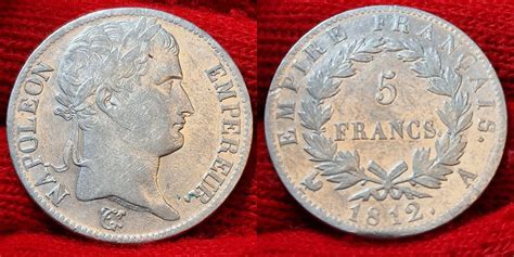 Frankreich Frankreich Francs A Napolen Empereur Paris Mint Ef