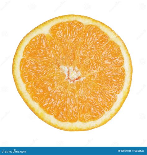 Half Cut Of Orange Stock Photo Image Of Tasty Organic 30891816